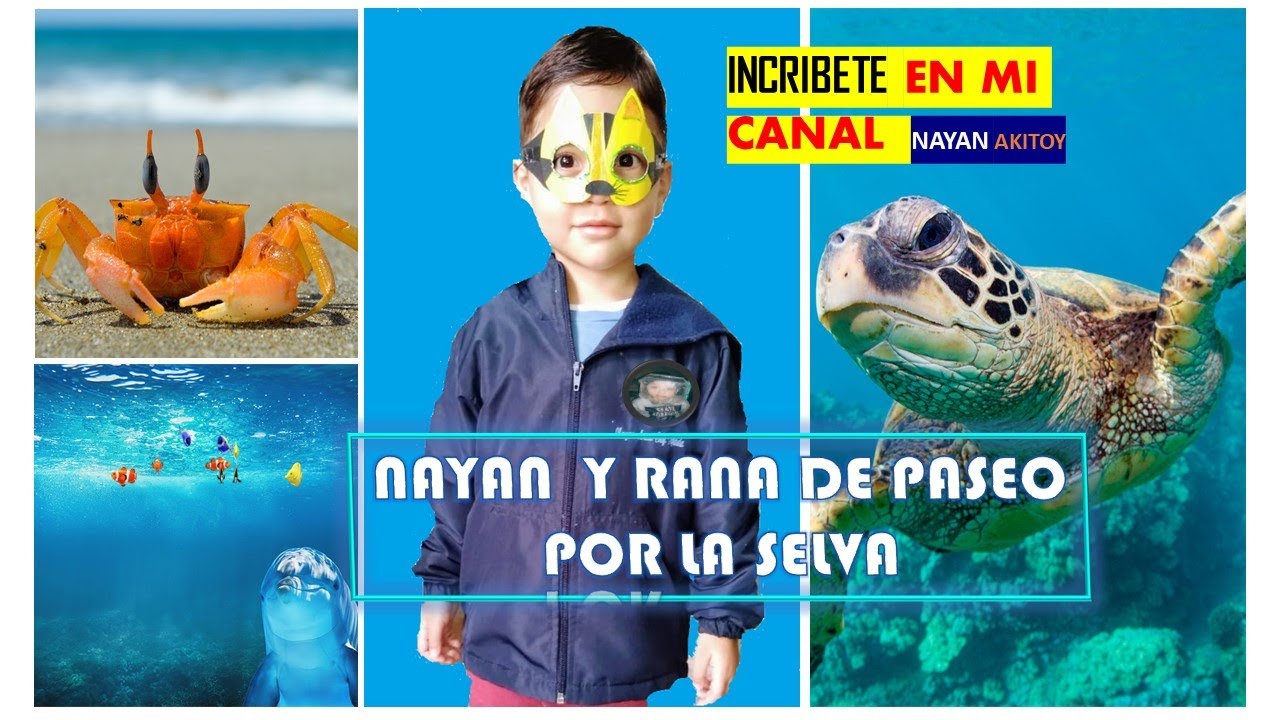 Nayan Rana Nayan y rana de paseo por la selva - YouTube