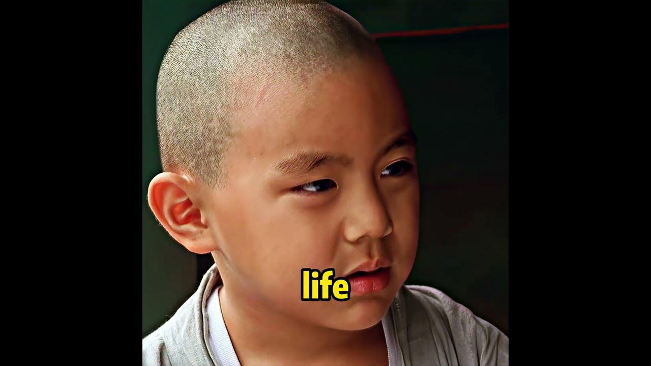 The little monk tied up animals. His master taught him a lesson.#movie #hearttouching #funny #shorts