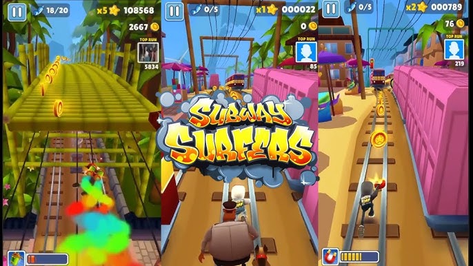 Doing every trick in Subway Surfers #subwaysurfers #subwaysurfersglitc