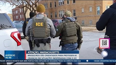 Brasileiros em Massachusetts são orientados para proteger as crianças em situações com o ICE