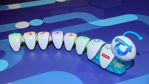 Fisher Price Code-a-Pillar lets you plug and program a little robot friend