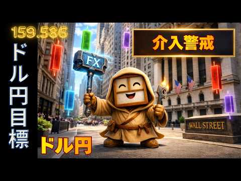 【FXライブ】一瞬で崩れたドル円…その後なぜ戻ったのか？[5月4日]🪟窓埋め職人🪟