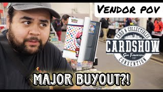 POKEMON VENDOR POV  Cow Palace Card Show SF March 2024! Major Buyout!