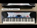 Casio CTK-471 Keyboard 61 Keys ( Wilsons Music Instruments Whatsapp No +923371476660 )