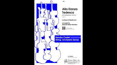 Alla Danza Tedesca arranged by Deborah Baker Monday