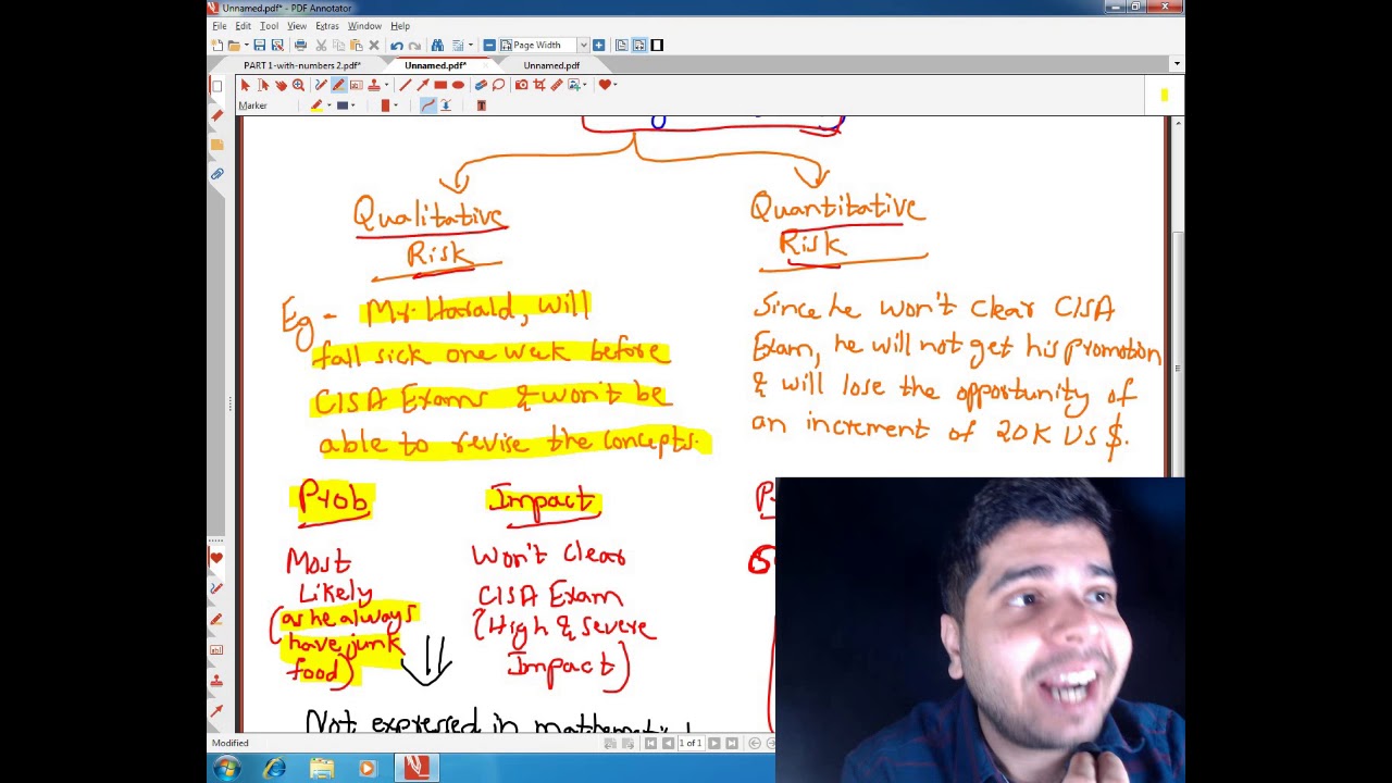 Qualitative vs quantitative risk analysis youtube