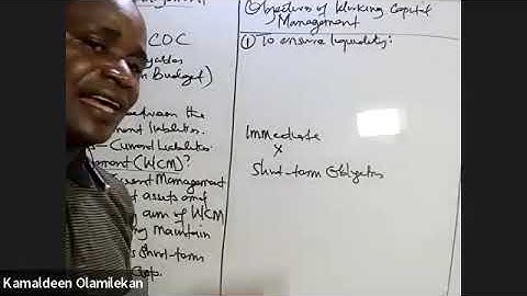 Financial Management: ICAN (Working Capital management, Part 1 Inventory Management )