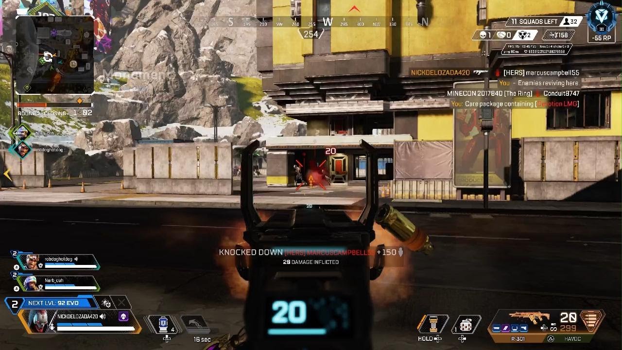 Apex Legends solo queue is easy sometimes in diamond - YouTube