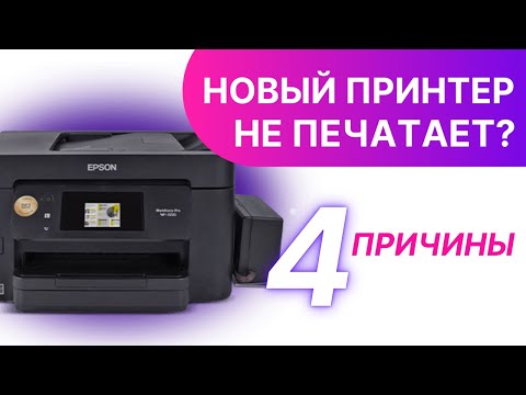 Новый принтер не печатает: 4 причины и как их исправить