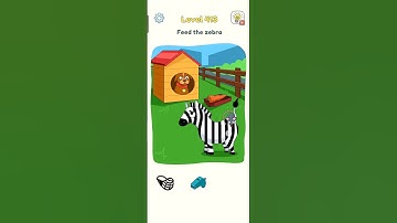 DOP 3 Level 413 Walkthrough - "Feed the zebra" #shorts