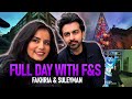 Full day with us  fakhria  suleyman    