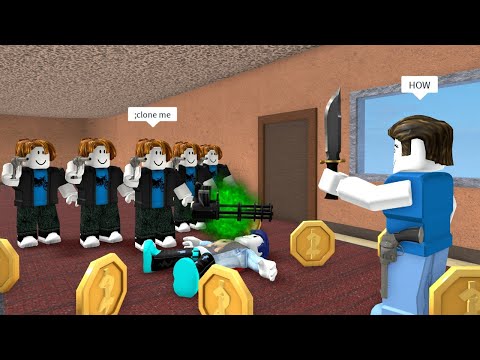 ROBLOX Murder Mystery 2 FUNNY MOMENTS (FRIEND) 