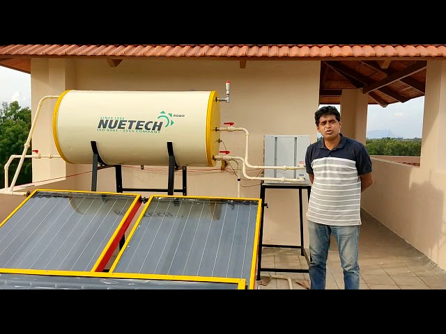 Customer Feedback on Nuetech Solar Water Heater integrated Heat Pump -  YouTube