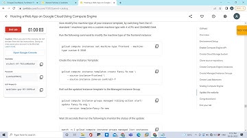 Hosting a Web App on Google Cloud Using Compute Engine #qwiklabs #quest #gcp #ARC120 #arcade