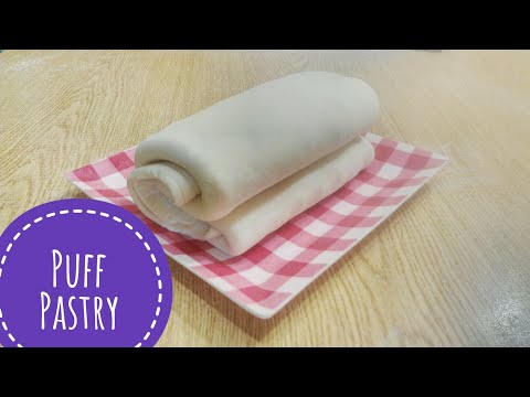 How To Make Puff Pastry Dough At Home In Urdu~Homemade Puff Pastry Recipe By Home Cooking In Urdu