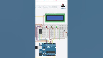 Contador con LCD y Display Arduino ♾️ #shorts