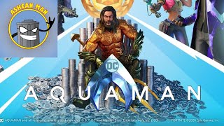 AQUAMAN is in Fortnite season 3! ASHCAN-MAN plays Fortnite Aquaman challenge week #1