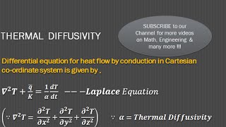 Thermal Diffusivity in Heat Transfer - GATE  exam preparation video