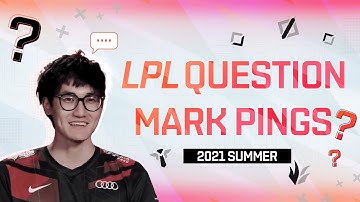 What profession would you pursue if not a pro player? | LPL Question Mark Pings EP02