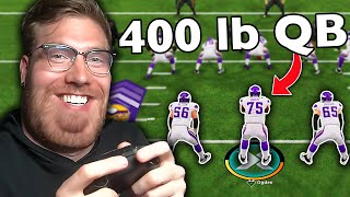 I made the fattest team in madden history...