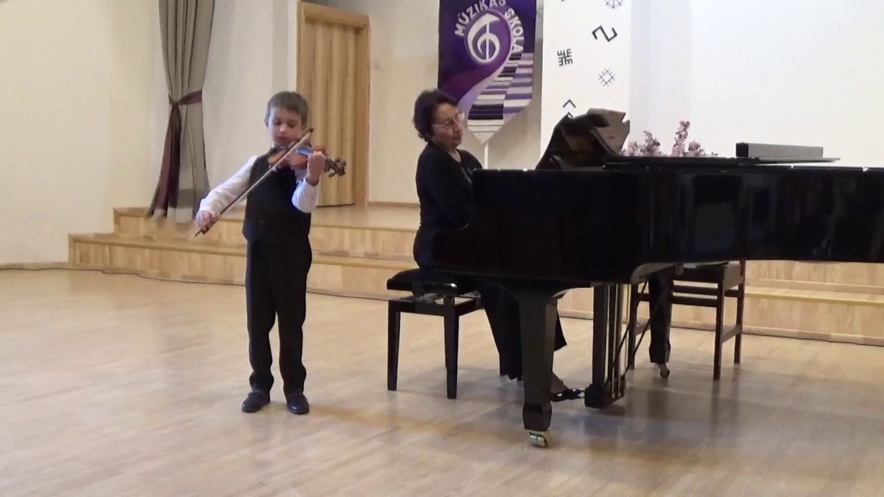 Patriks Klavins / B.Dvarionas Concertino /11.05.2018 / 7 y.o