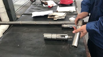 sucker rod pump assembling 01