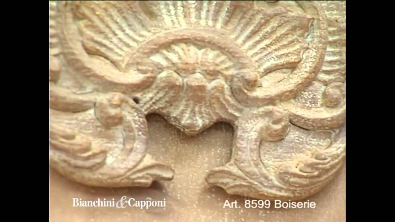 Мебель для ванной в стиле Возрождение с буазери из дерева, модель 8599 от Bianchini&Capponi