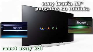 problema de reinicio continuo android tv sony