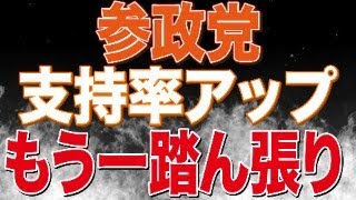 参政党の現在の支持率を見て緊急生配信
