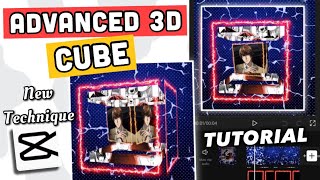 ADVANCED CUBE CAPCUT TUTORIAL | CUBE TUTORIAL TRANSITION CAPCUT | 3D MOVING PHOTO CUBE TUTORIAL | KG screenshot 1
