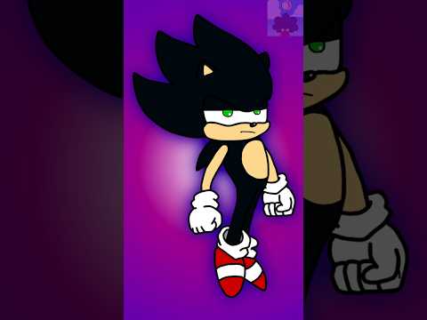Dark Sonic Vs Me Shorts Animation 