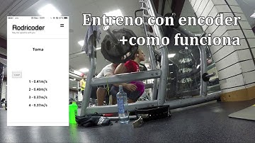 Entreno con mi Encoder+Explicación de funcionamiento y App