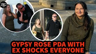 Gypsy Rose Blanchard holds hands with ex-fiancé Ken Urker showing some PDA