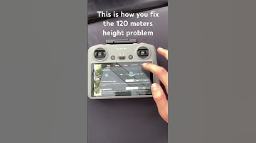 Dji mini 4 pro height problem