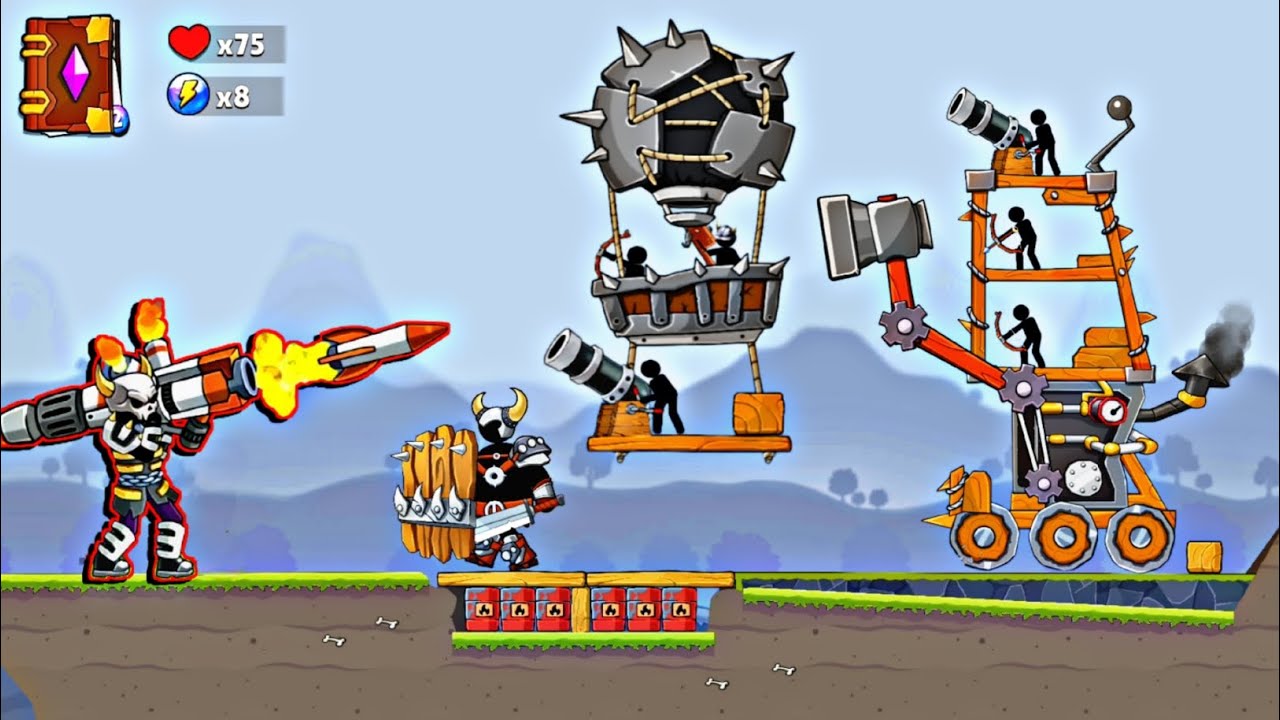 Головоломки «Бум-палка-базука» | Сезон 1 | Все битвы с боссами