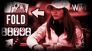 POKER : INSANE FOLD IN A 25K TOURNAMENT !