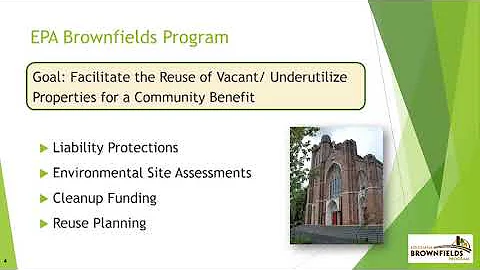 Brownfields 101 - Part 1.1: Brownfield Overview & Liability Protections