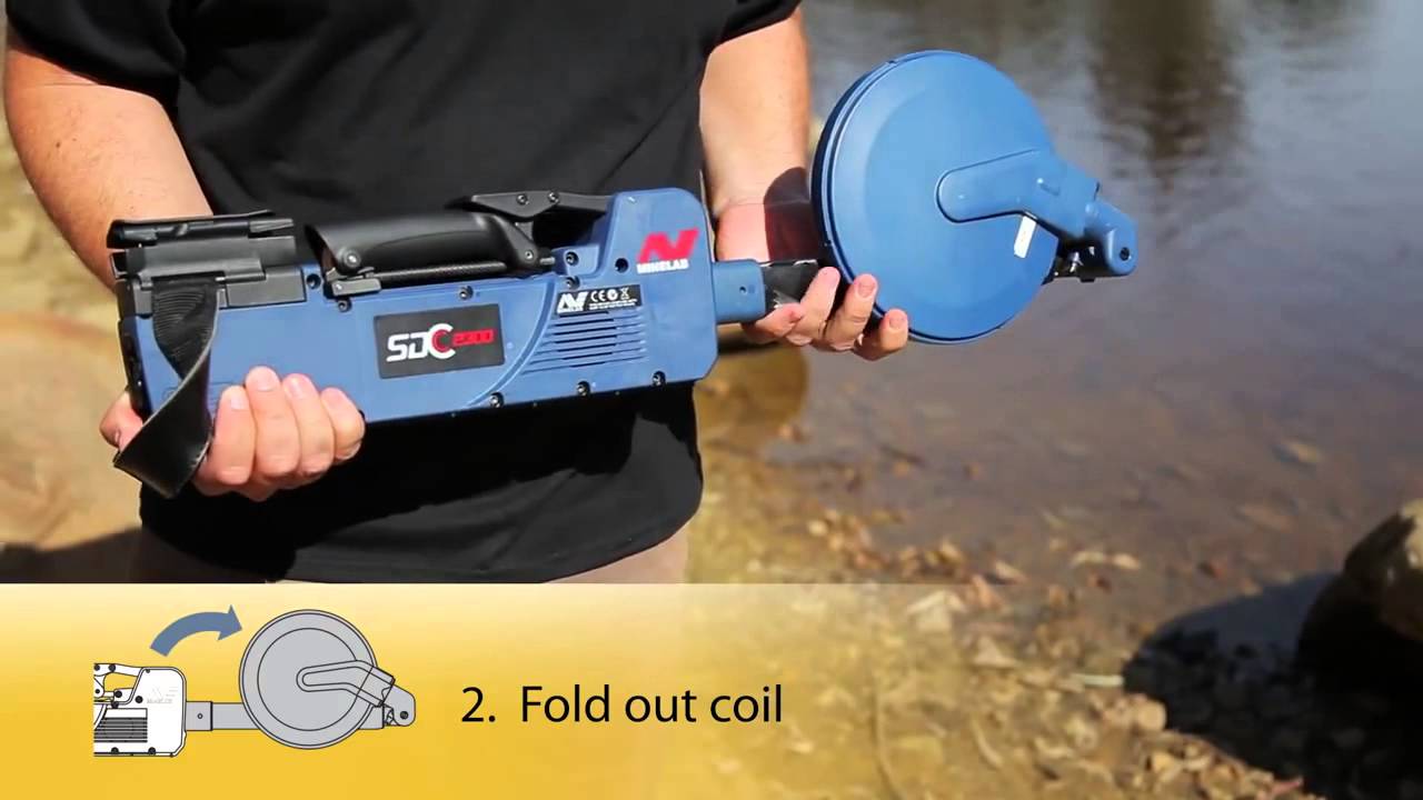 Introducing Minelab's SDC 2300; Minelab creates the world's best metal