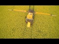 Protection of oil seed rape | Fendt 936 Mr.Black with dolly | Mazzotti | 4k