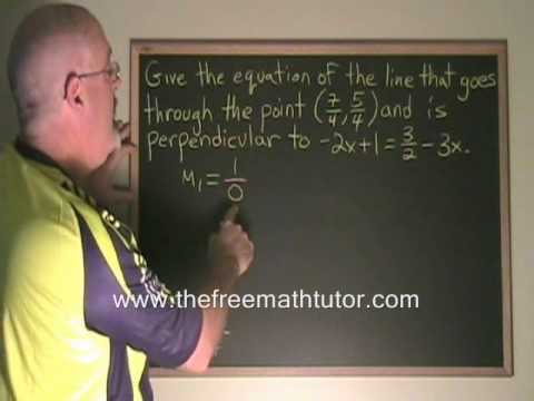 parallelepiped Perpendicular to a Vertical Line