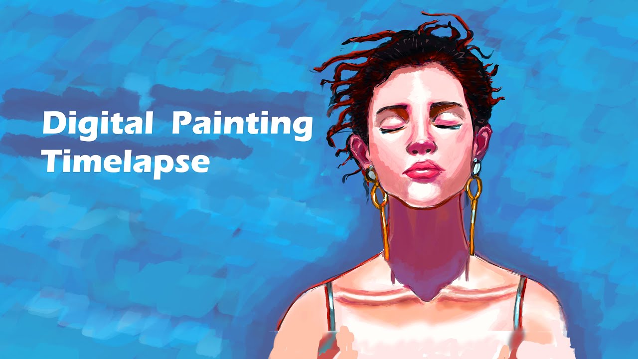 Digital Painting Process | ArtOfNavi | - YouTube