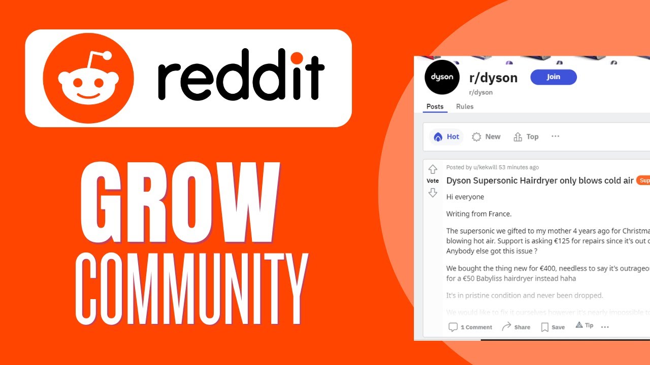 How to Grow a Community on Reddit - YouTube