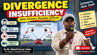 Divergence Insufficiency Clear Concept |  Causes, Signs, Symptoms & Management | Optometry
