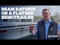 Beam Ratings on a Flatbed Semi-Trailer | How to Buy the Best Flatbed Trailer