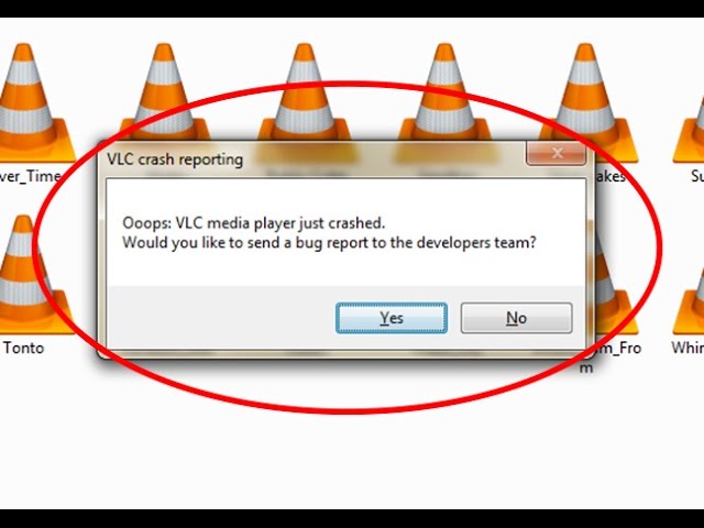 Cara Mengatasi Ooops: VLC Media Player Just Crashed How to fix VLC crash reporting-Ooops VLC media player just crashed - YouTube