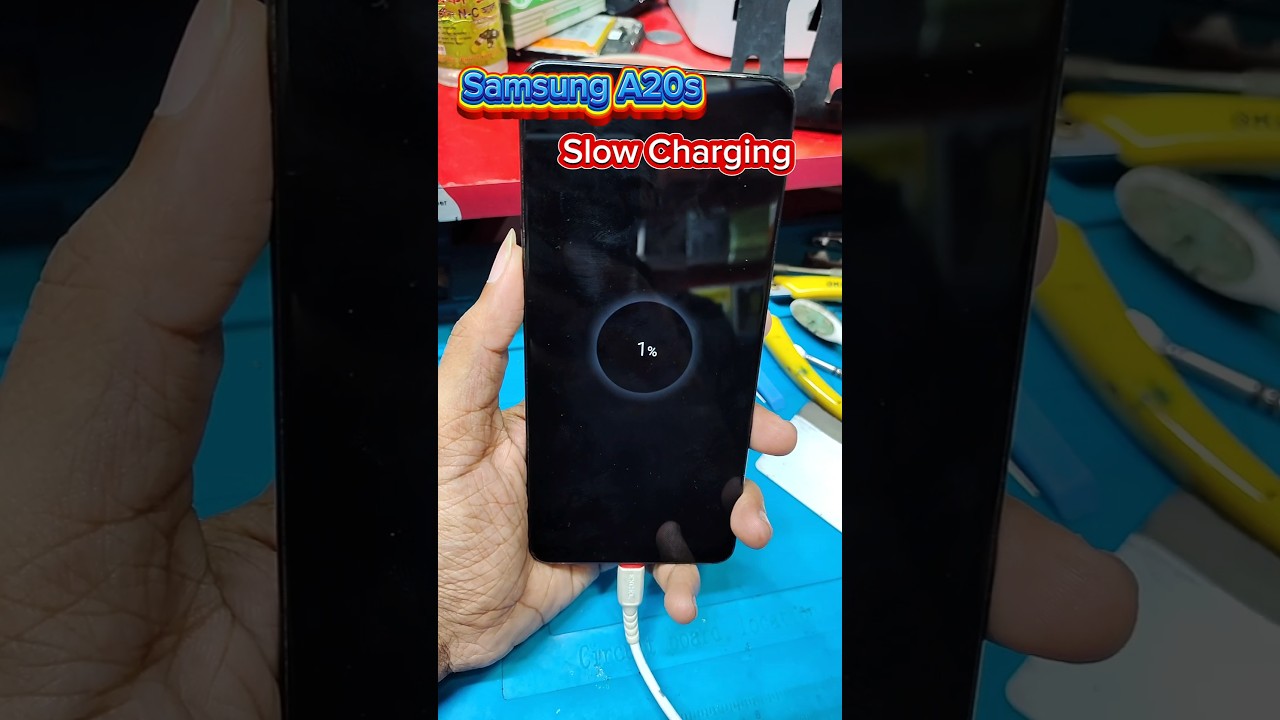 Samsung A20s Slow Charging #shorts #viral #mobilerepiar
