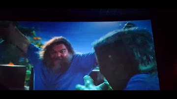 A Minecraft Movie (2025) - Steve Fights Zombies Cinemark XD Recording