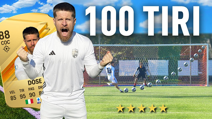 🎯⚽️ 100 TIRI CHALLENGE: RICCARDO DOSE | Quanti Goal Segnerà su 100 tiri?