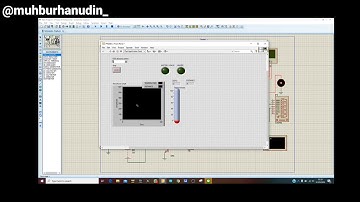 Simulasi Akuisisi Data Proteus, Labview, dan Arduino ( sensor LM35 dan sensor Ultrasonik )