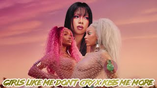 Download Lagu [MASHUP] THUY \u0026 DOJA CAT, SZA - girls like me don't cry/Kiss Me More MP3